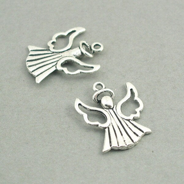 angel charms antique silver CM0729S