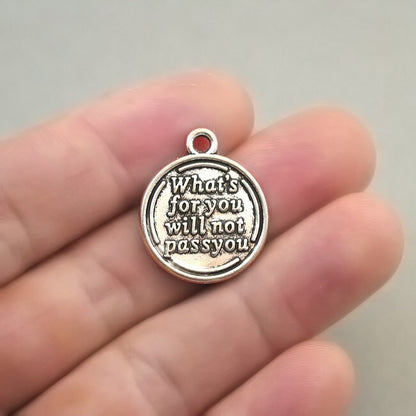 message disc charm CM1279S What's for you will not pass you