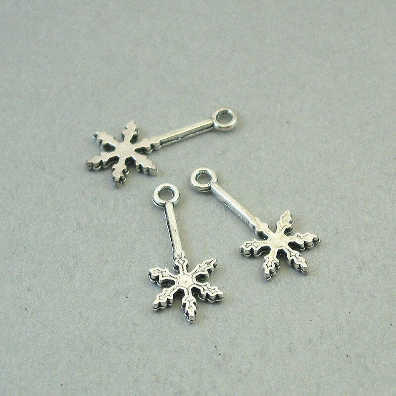 snowflake charm antique silver CM1679S