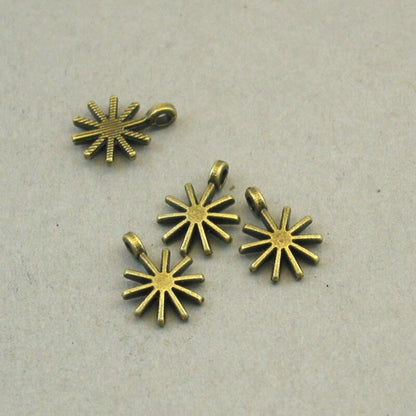 star charm antique bronze CM1685B