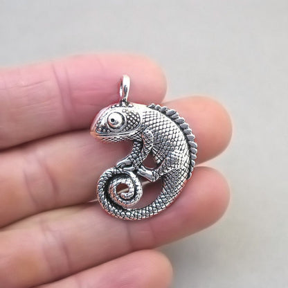 chameleon charm antique silver CM1788S