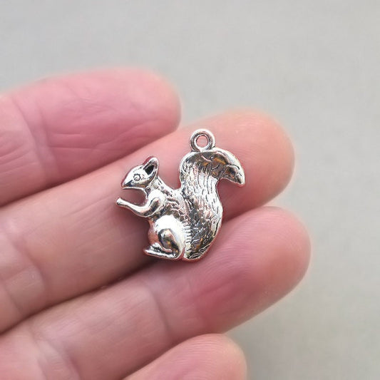 squirrel charm antique silver CM1797S