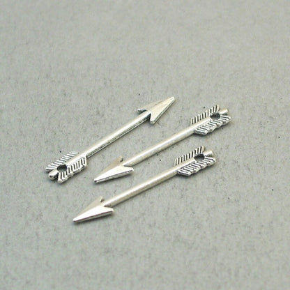 arrow charm antique silver CM1806S