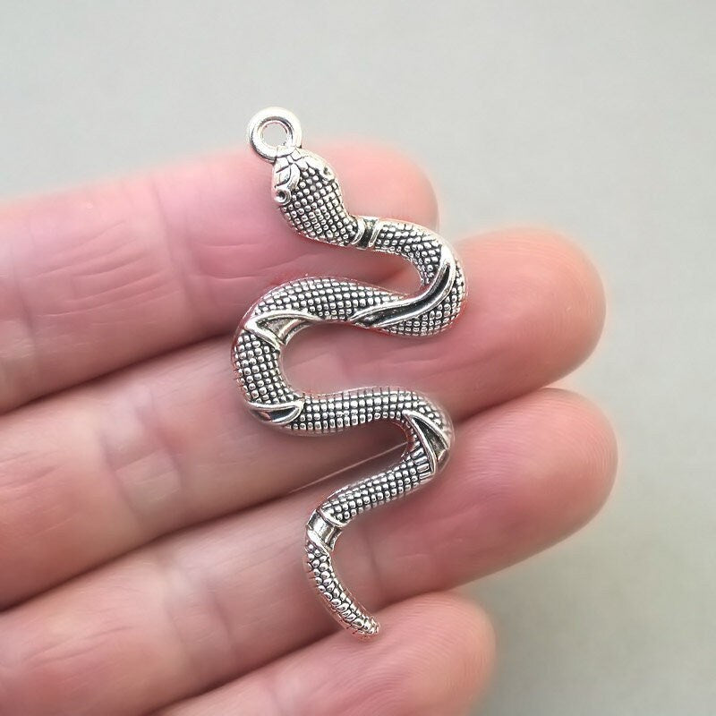 snake charm antique silver CM1909S